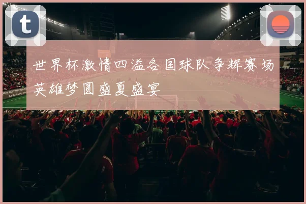 世界杯激情四溢各国球队争辉赛场英雄梦圆盛夏盛宴